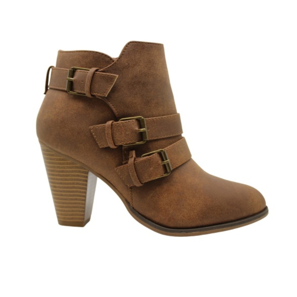 Tan Booties